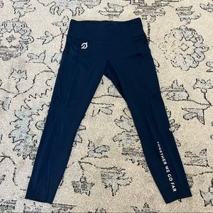 Peloton Lululemon Fast and Free Tight in Blue